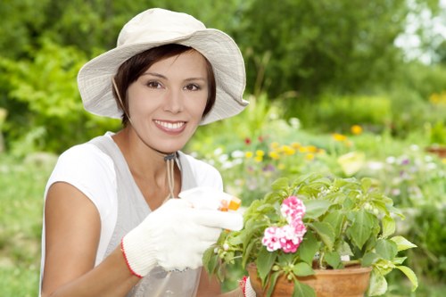 Customer service process for resolving a landscaping concern
